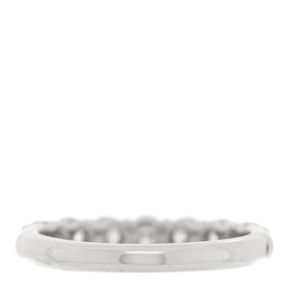 Tiffany Platinum Diamond .91ctw 3.5mm Embrace Band Ring 53 6.5 3 of 4