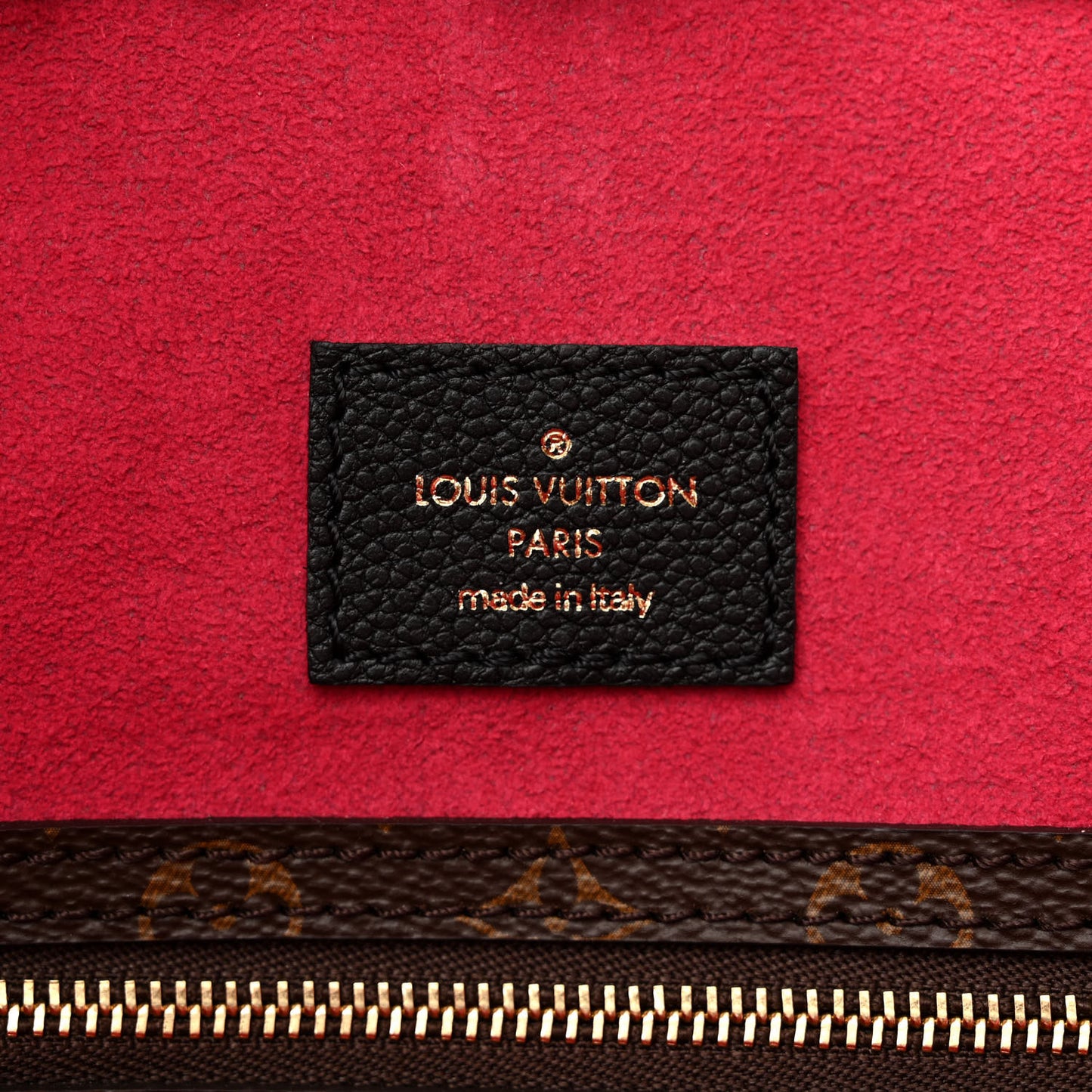 Calfskin Monogram Teddy Neverfull MM Black