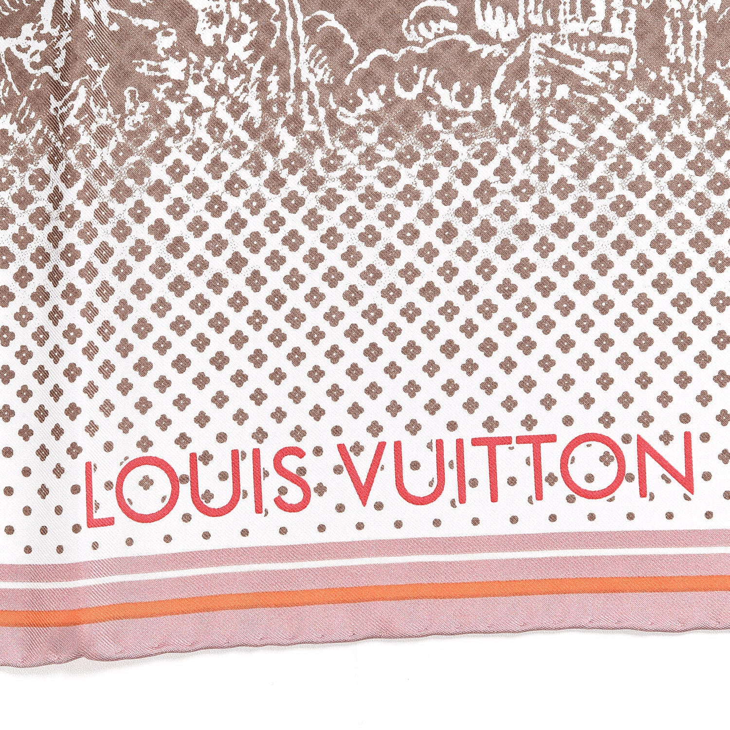 Louis Vuitton Silk LV Comics Square Scarf 3 of 7