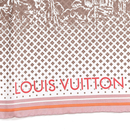 Louis Vuitton Silk LV Comics Square Scarf 3 of 7