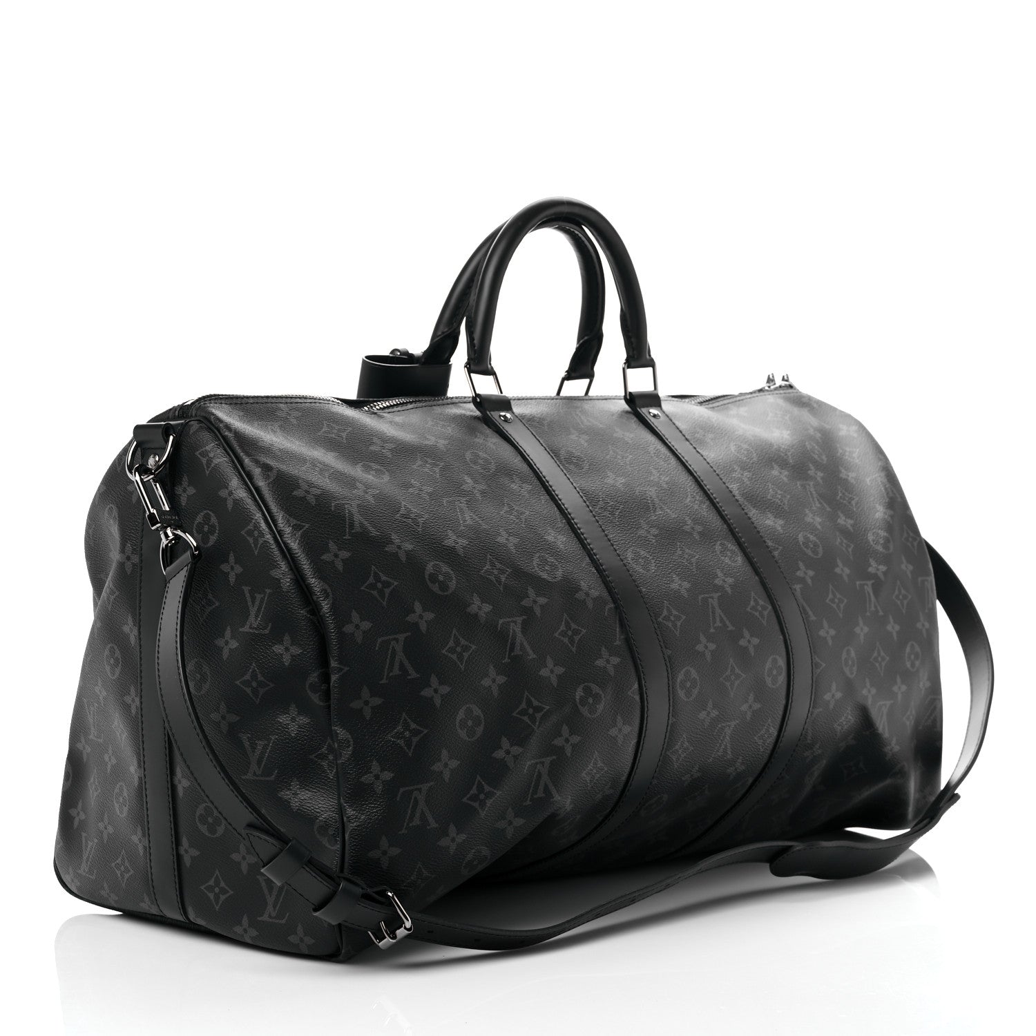 Louis Vuitton Monogram Eclipse Keepall Bandouliere 55 3 of 10