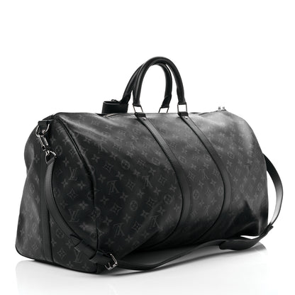 Louis Vuitton Monogram Eclipse Keepall Bandouliere 55 3 of 10