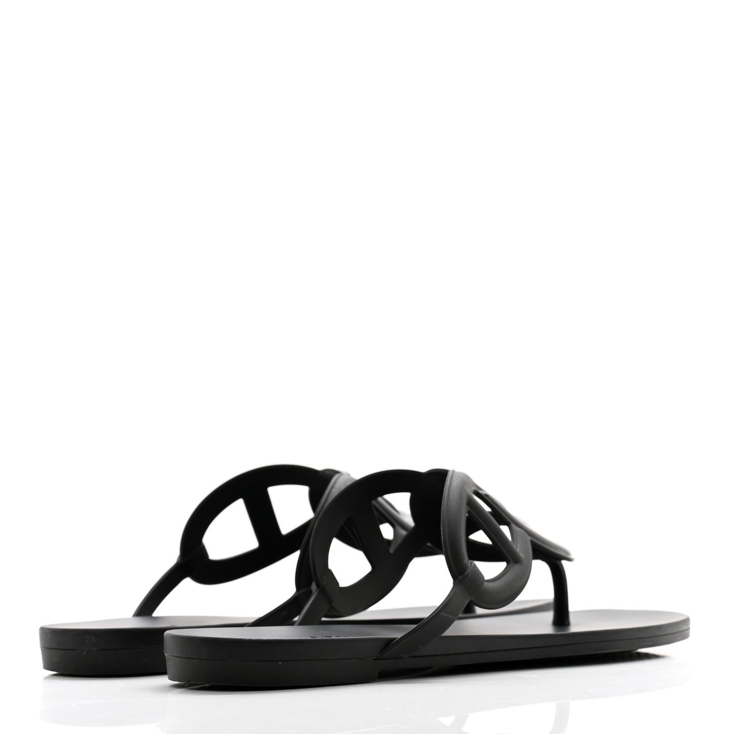 Rubber Womens Egerie Sandals 40 Black