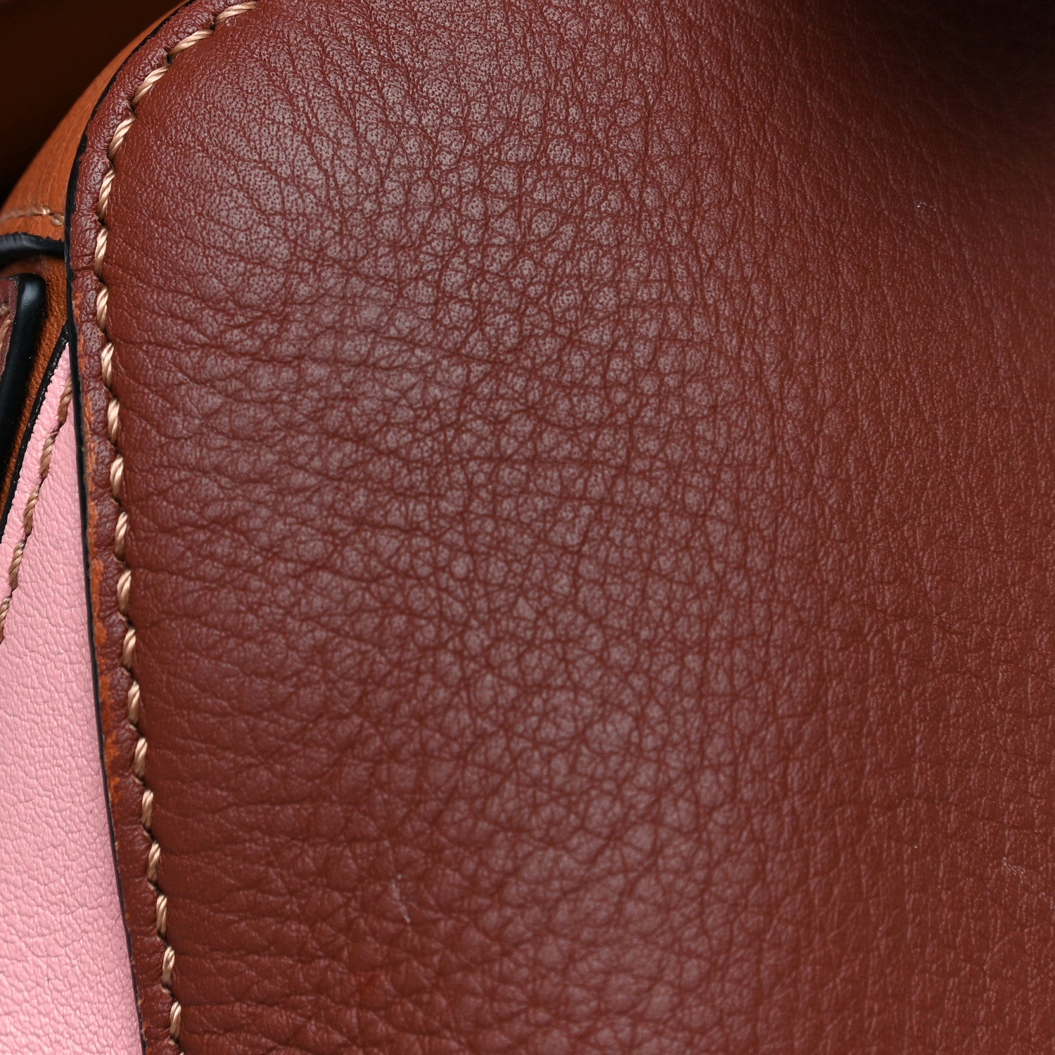 Loewe Calfskin Small Puzzle Bag Tan Medium Pink 20 of 25