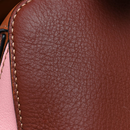 Loewe Calfskin Small Puzzle Bag Tan Medium Pink 20 of 25