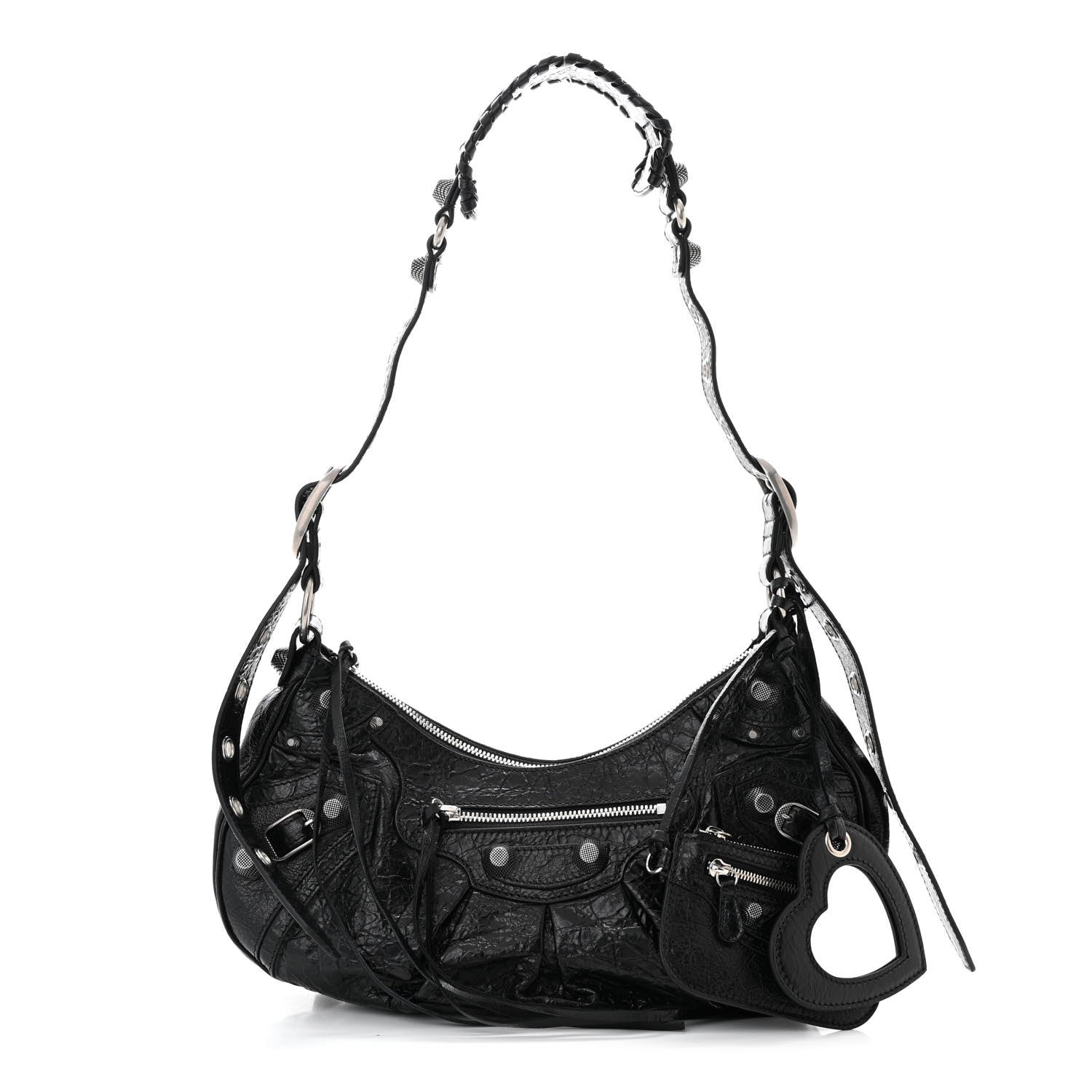 Balenciaga Agneau Arena Small Le Cagole Shoulder Bag Black 1 of 10