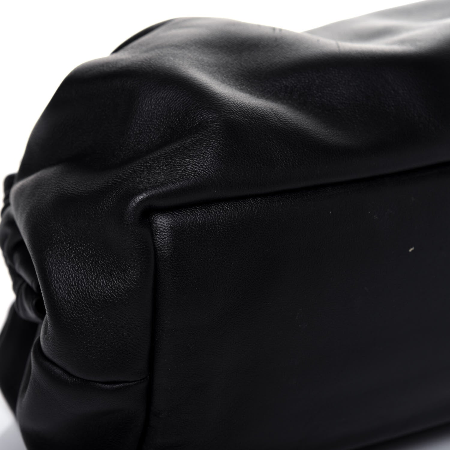 Mansur Gavriel Lambskin Cloud Clutch Black Flamma 8 of 13