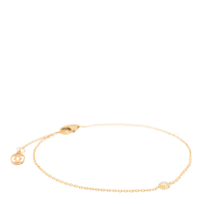 Cartier 18K Yellow Gold Diamond XS D'Amour Bracelet 1 of 4