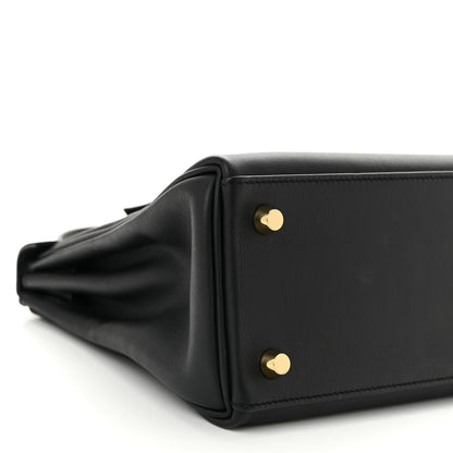 Hermes Swift Kelly Retourne 25 Black 9 of 10
