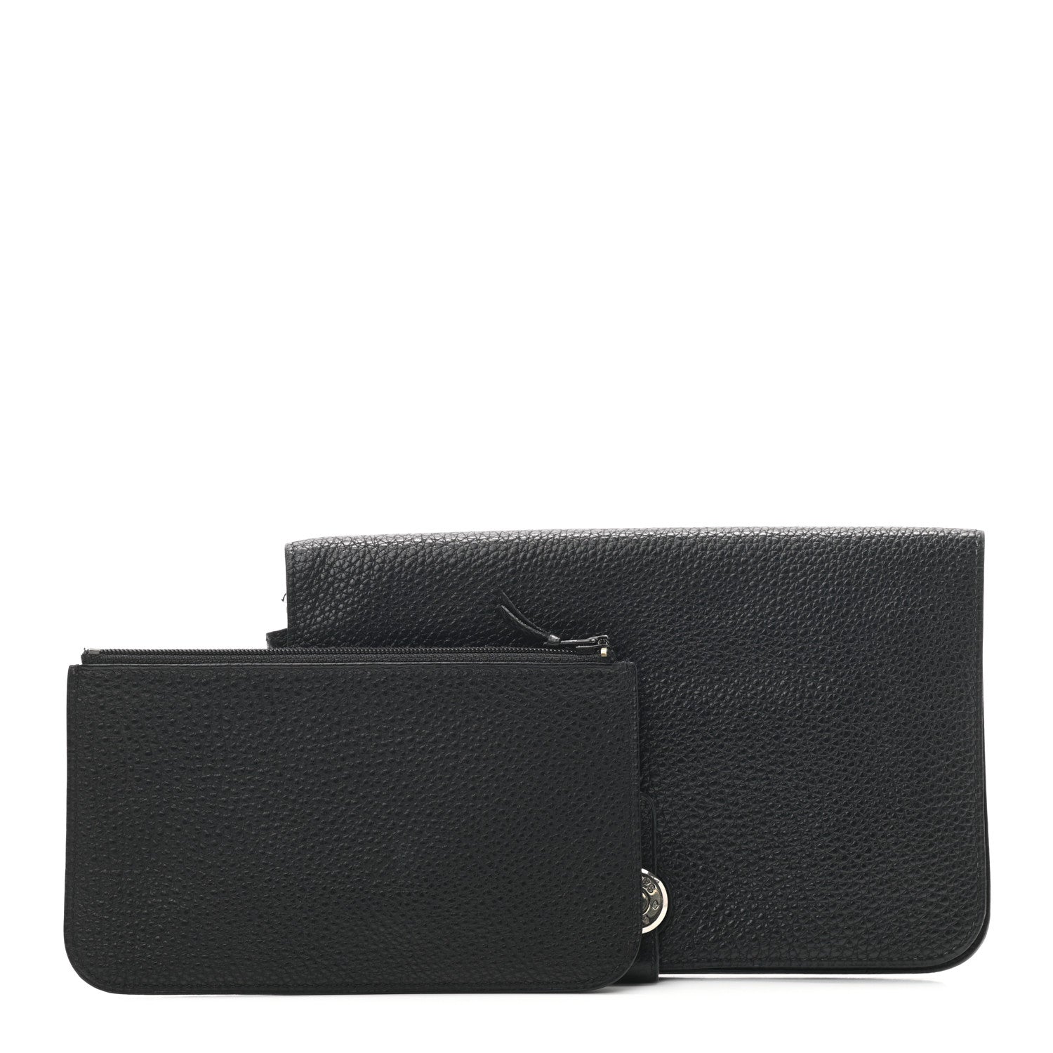 Hermes Togo Dogon Duo Wallet Black 1 of 7