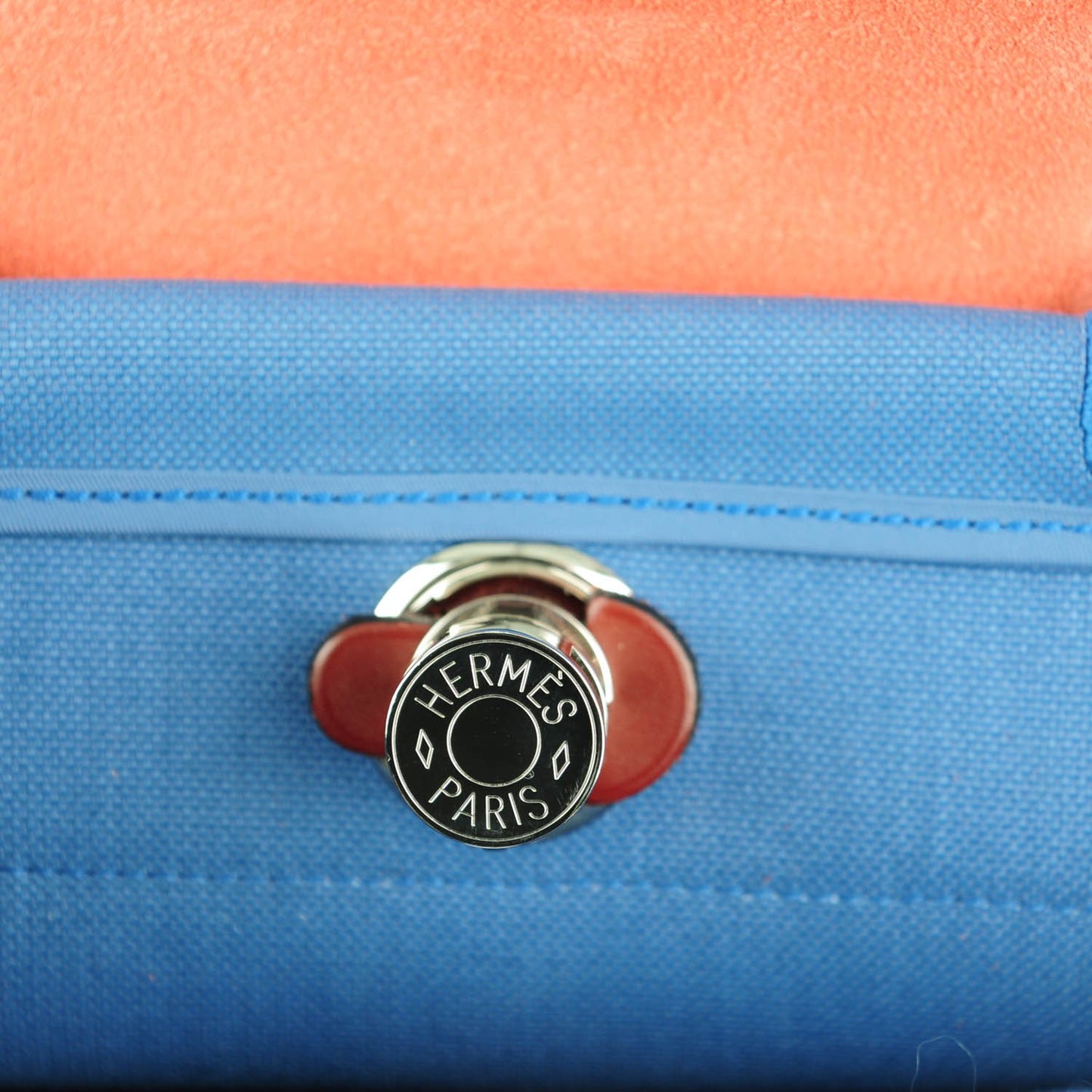 Military Toile Vache Hunter Herbag Zip PM 31 Bleu Agate Rouge H