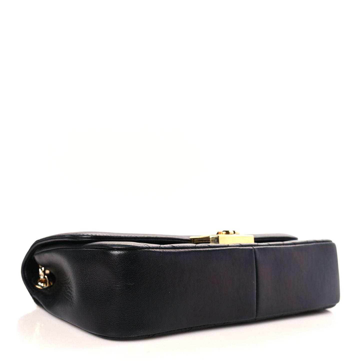 Lambskin Quilted Large Chic With Me Flap Black