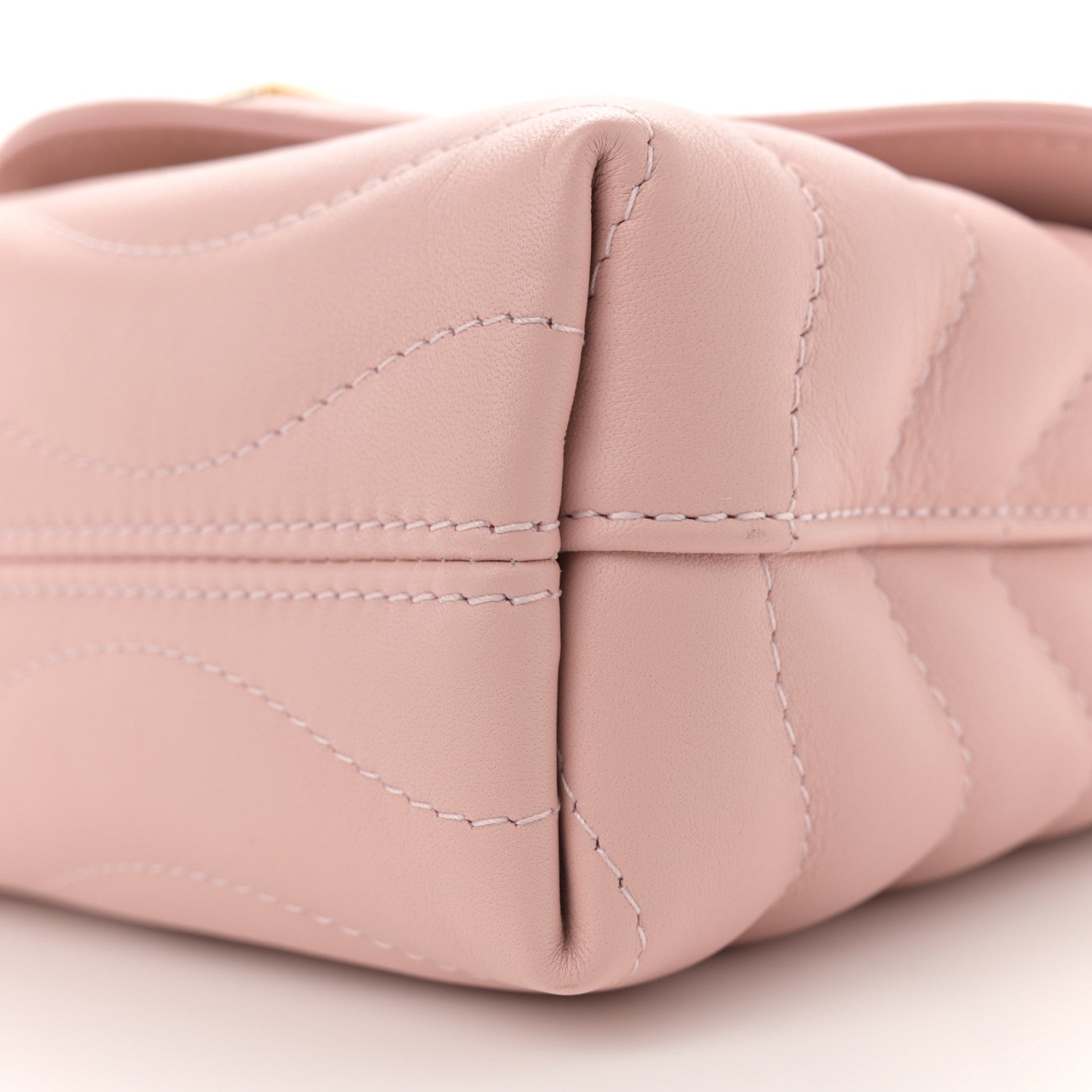 Louis Vuitton Calfskin New Wave Chain MM NM  Rose Ballerine 9 of 10