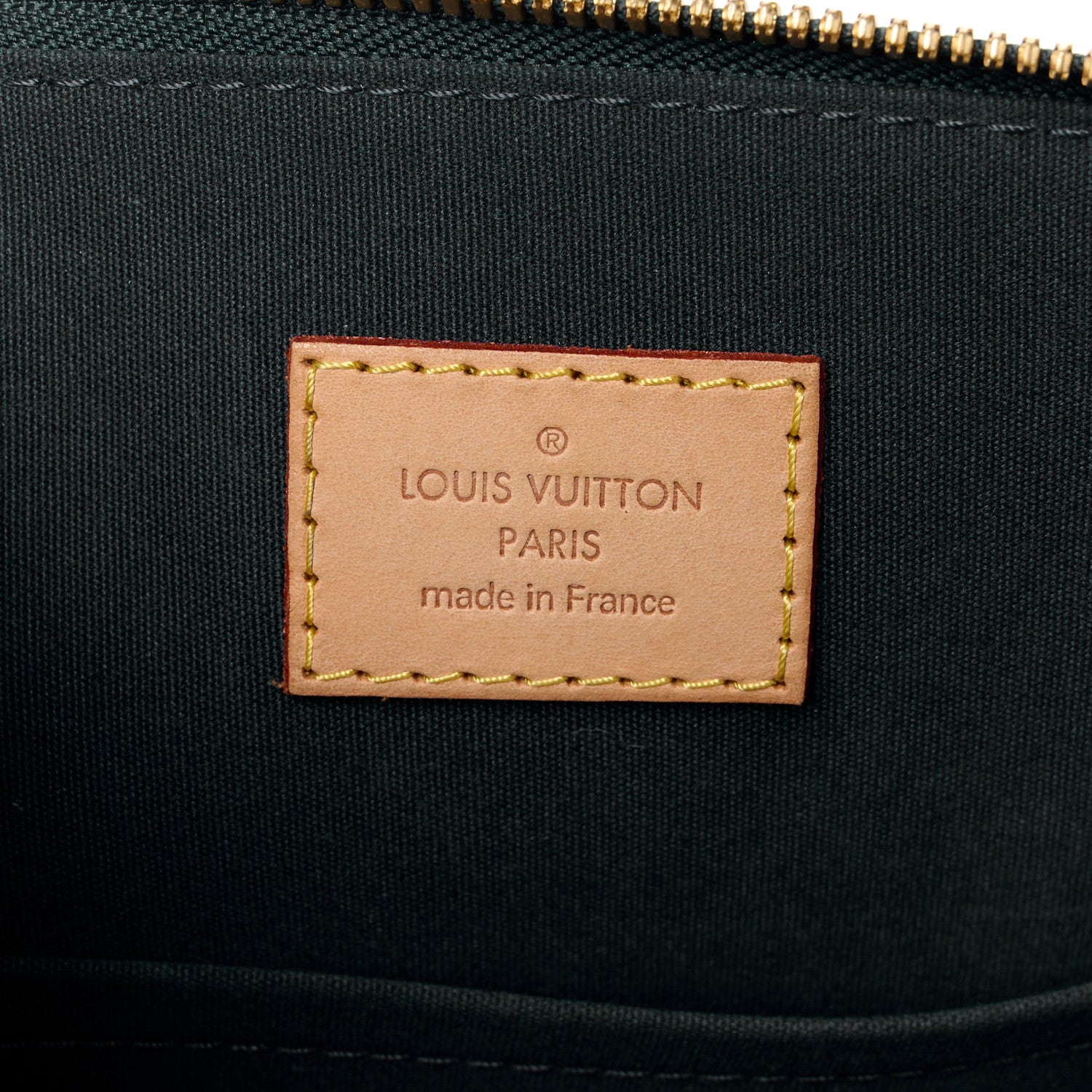 Louis Vuitton Vernis Alma PM Blue Nuit 6 of 9