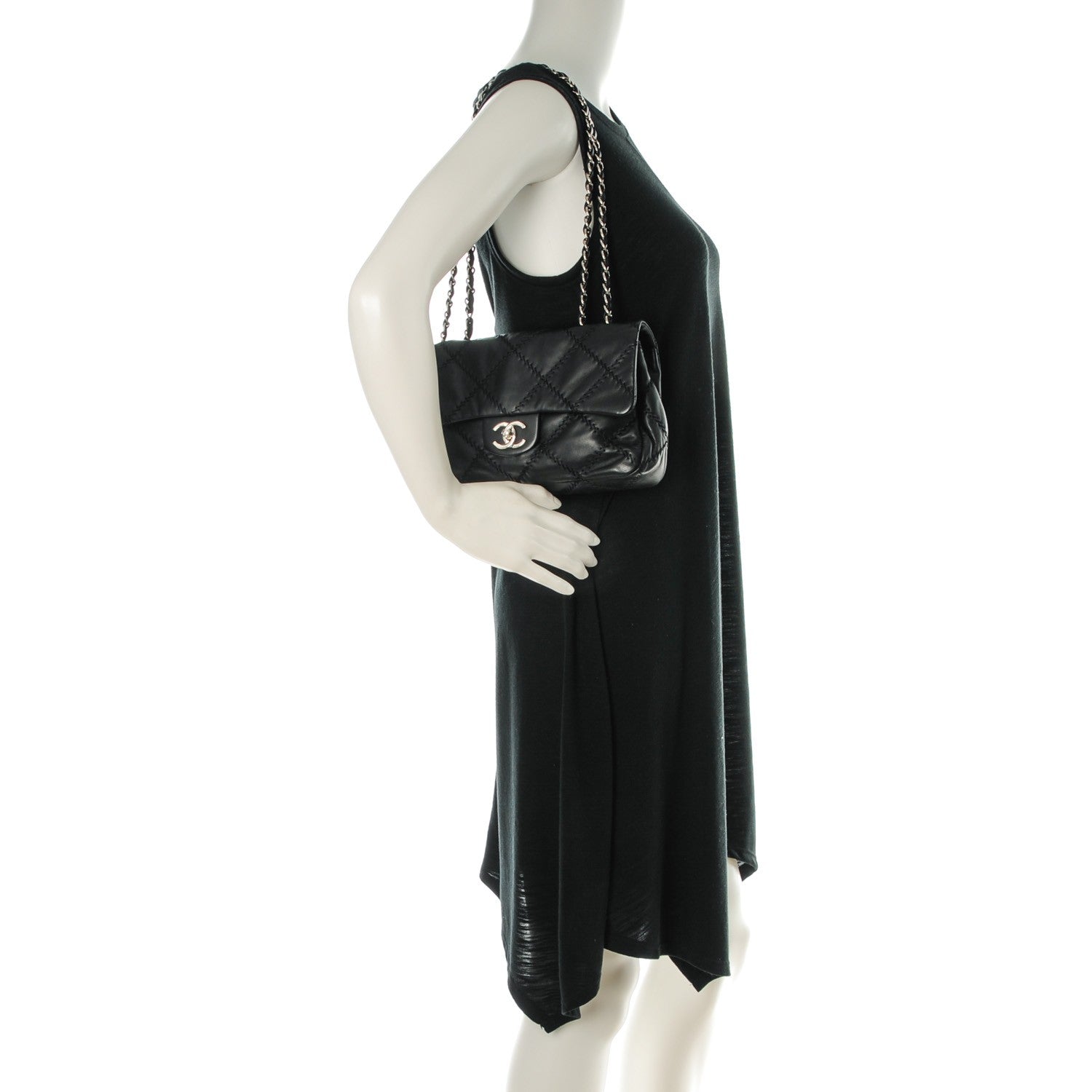 Chanel Lambskin Ultimate Stitch Flap Black 2 of 8