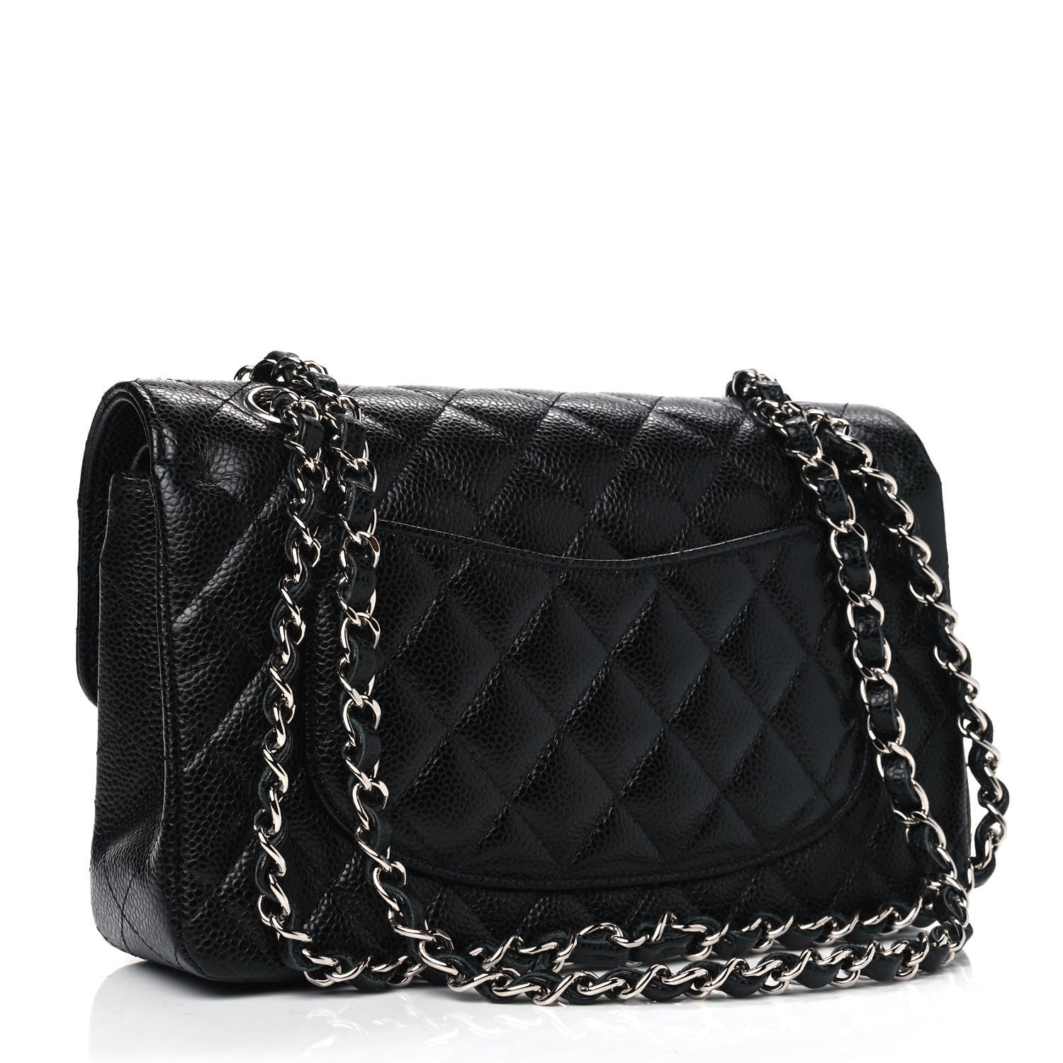 Chanel Caviar Quilted Small Double Flap Black 2 of 4