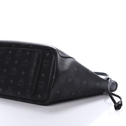 MCM Metallic Galaxy Visetos Medium Project Reversible Shopper Tote Black Multicolor 9 of 21