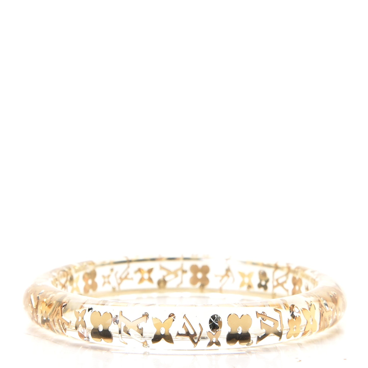 Resin Swarovski Medium Inclusion Bracelet PM Transparent