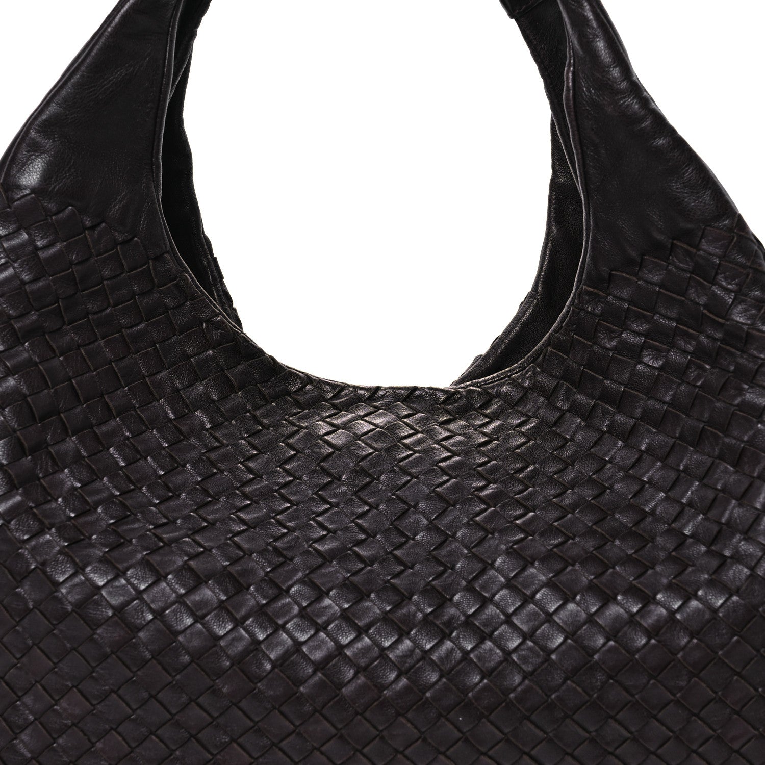 Bottega Veneta Nappa Intrecciato Large Campana Hobo Ebano 8 of 14
