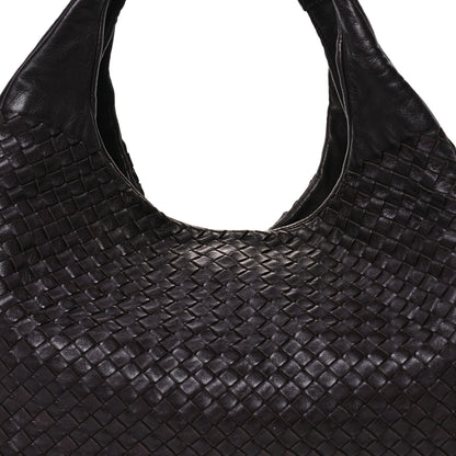 Bottega Veneta Nappa Intrecciato Large Campana Hobo Ebano 8 of 14