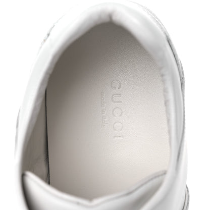 Gucci Calfskin Womens Interlocking G Sneakers 38 White 9 of 13