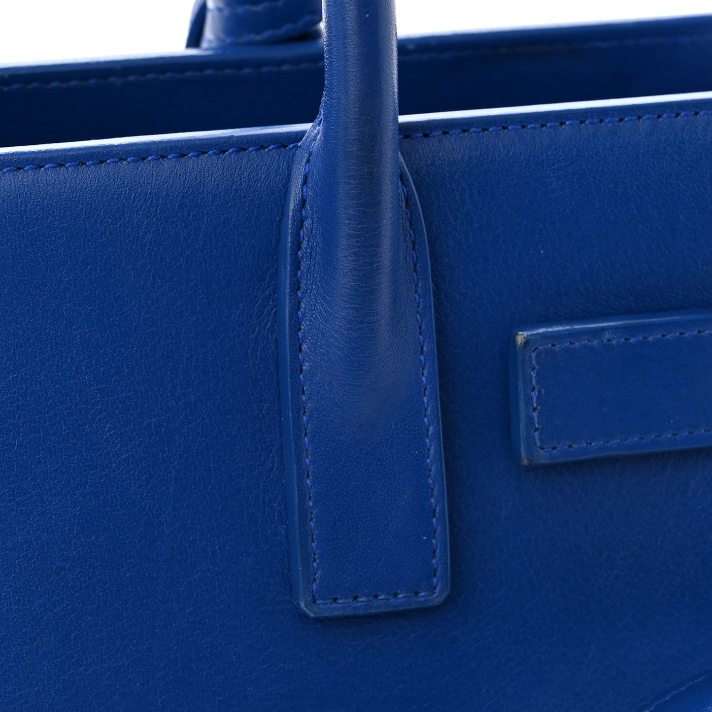 Calfskin Nano Sac De Jour Royal Blue