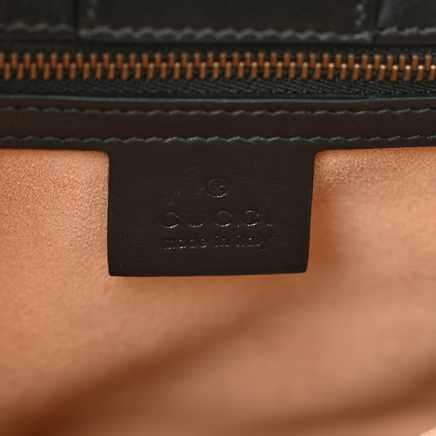 Calfskin Matelasse Small GG Marmont Tote Black