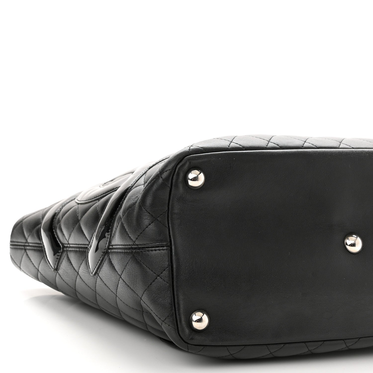 Chanel Calfskin Quilted Large Cambon Tote Black 9 of 10