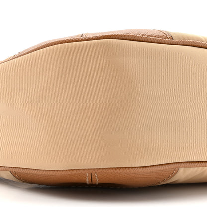 Prada Nylon Saffiano Re-Edition 2005 Shoulder Bag Camel Caramel 9 of 9
