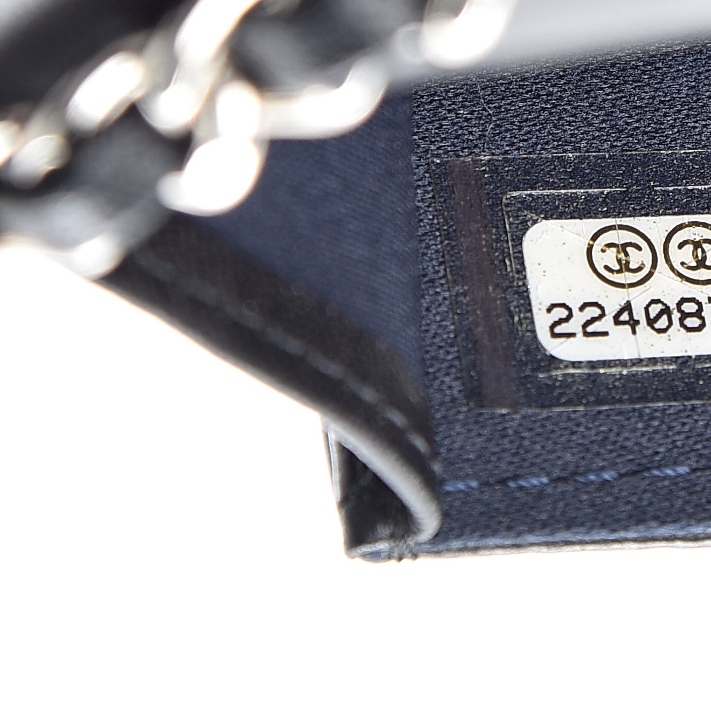 Lambskin Airlines Wallet On Chain WOC Blue Black Red