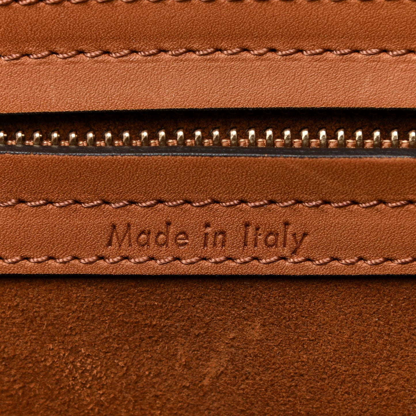 Smooth Calfskin Medium Phantom Luggage Tan