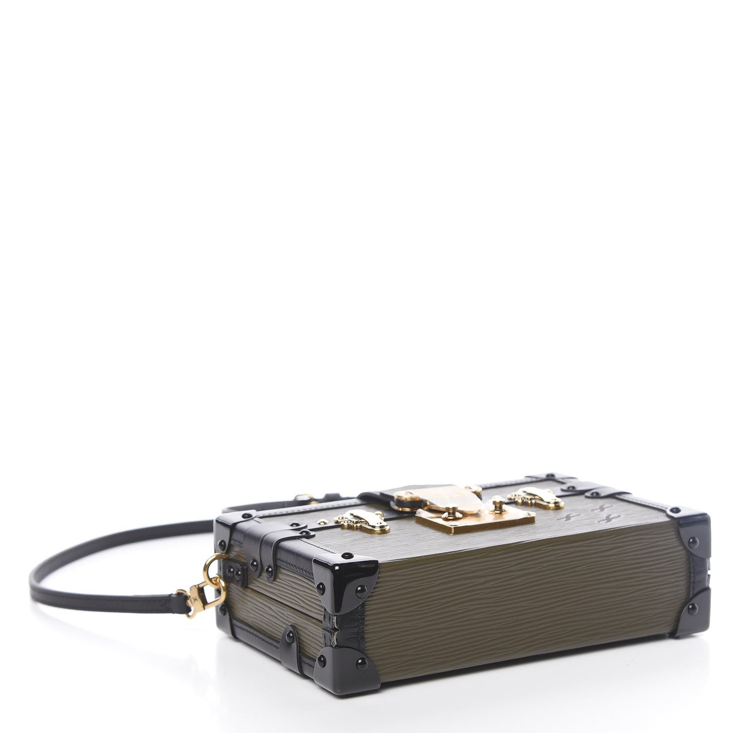 Louis Vuitton Epi Petite Malle Khaki Fango 4 of 10