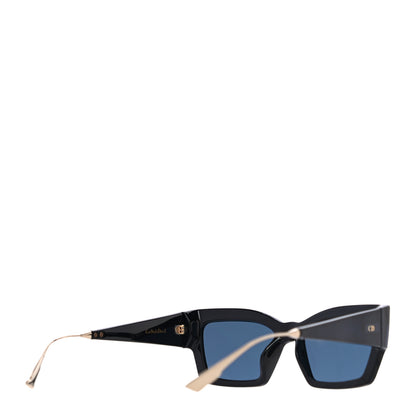 Christian Dior Acetate CatStyleDior2 Sunglasses Dark Blue Gold 3 of 8
