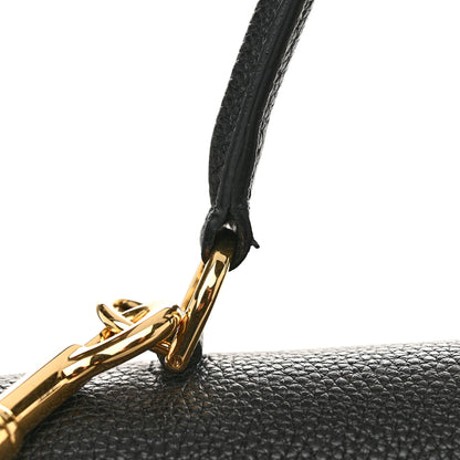 Celine Grained Calfskin Classique 16 Top Handle Bag Black 11 of 12