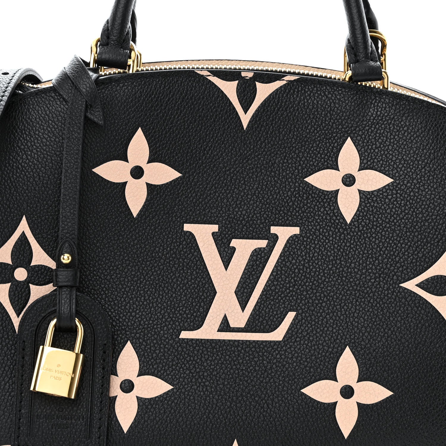 Louis Vuitton Empreinte Monogram Giant Petit Palais Black Beige 7 of 9