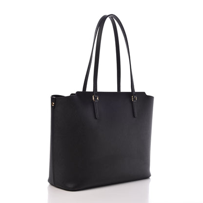 MCM Saffiano Medium Project Tote Black 4 of 7