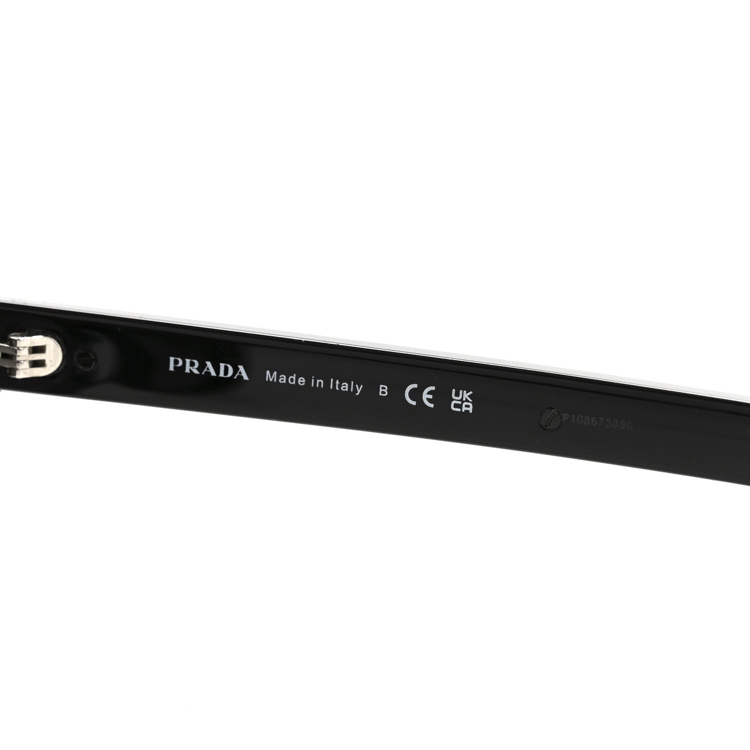 Prada Acetate Sunglasses SPR A16-F Black 5 of 8