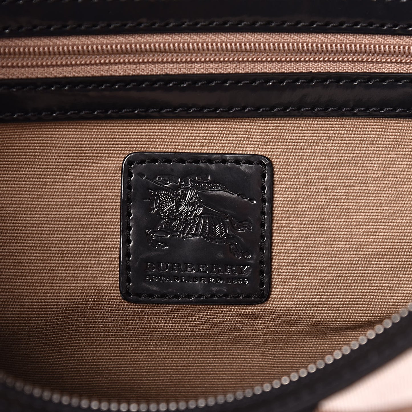 Supernova Check Small Chester Bowling Bag Black