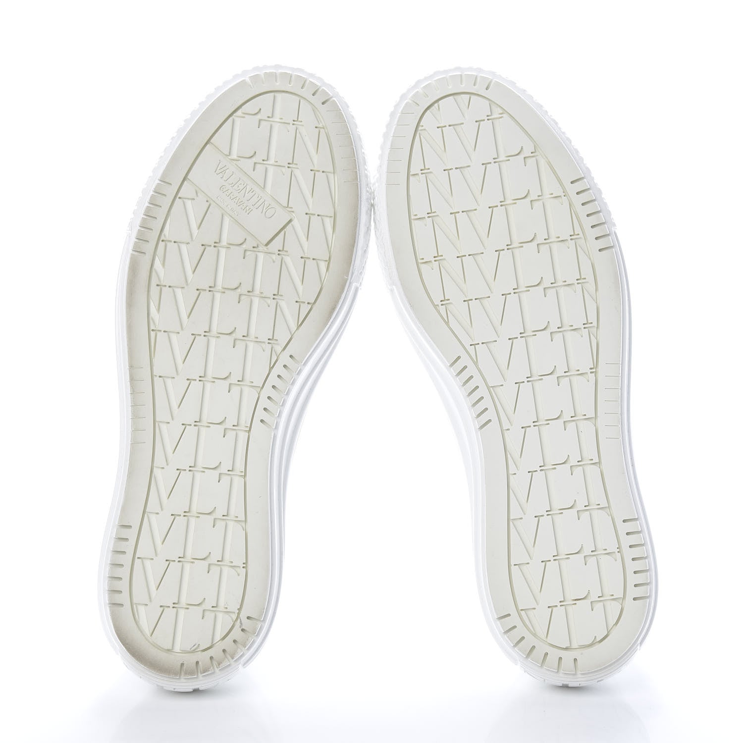 Valentino Garavani Patent Calfskin Womens Giggies Low Top Sneakers 38.5 White 5 of 10