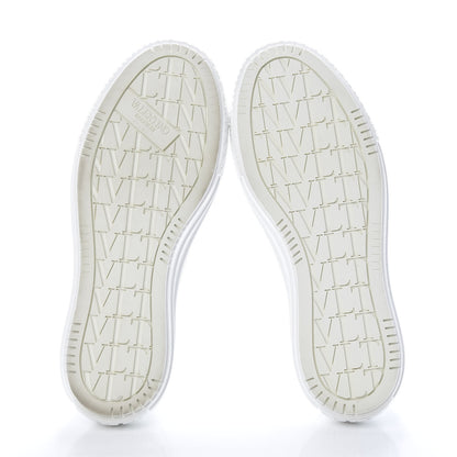 Valentino Garavani Patent Calfskin Womens Giggies Low Top Sneakers 38.5 White 5 of 10