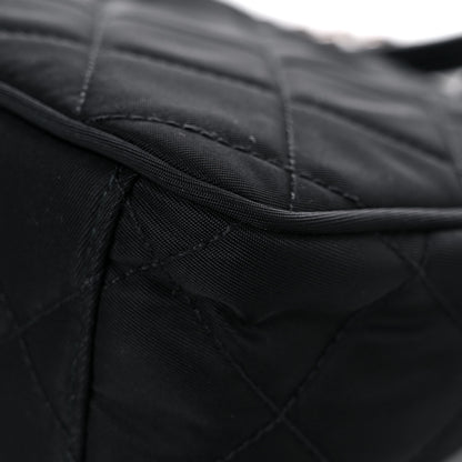 Prada Nylon Tessuto Impuntu Quilted Crossbody Bag Black 9 of 11