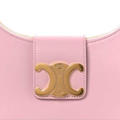 Celine Smooth Calfskin Medium Strap Ava Triomphe Shoulder Pastel Pink 9 of 12
