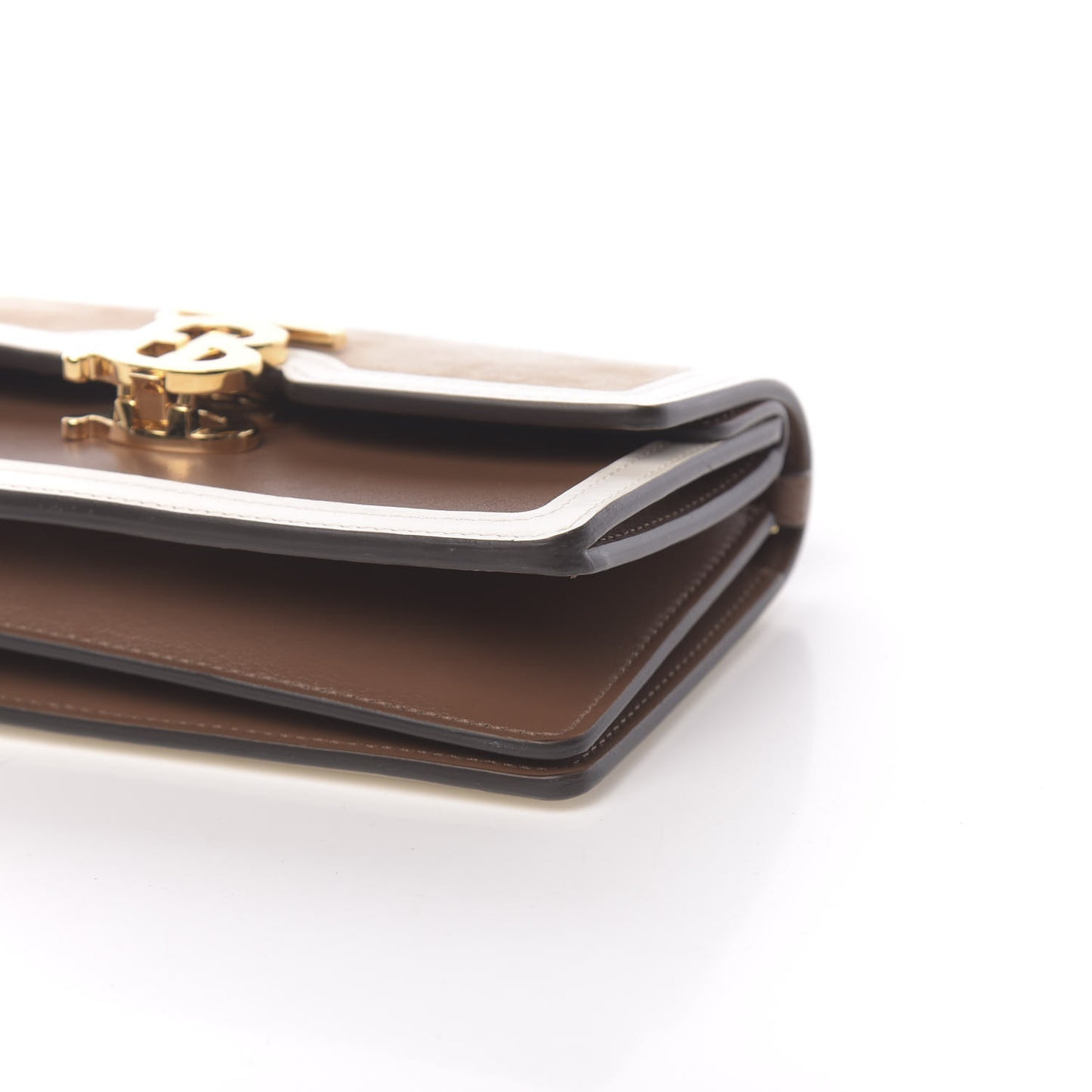 Suede Calfskin Large Jessie Chain TB Bag Biscuit
