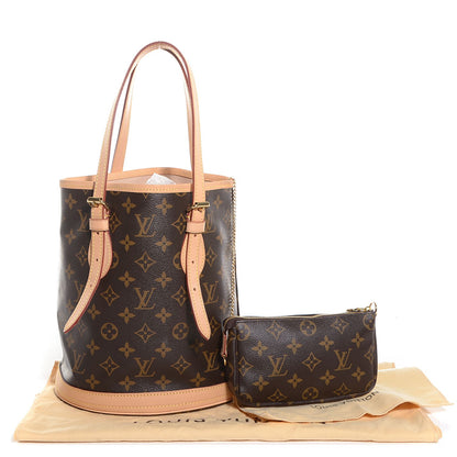Louis Vuitton Monogram Petit Bucket 23 5 of 8