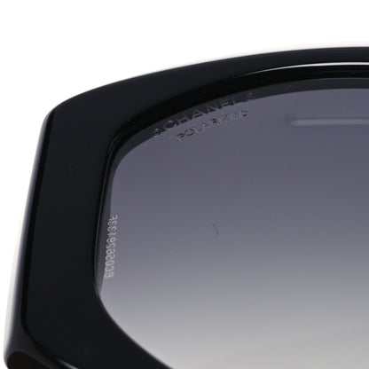 Chanel Acetate Quilted CC Sunglasses 5486 White Black 7 of 8