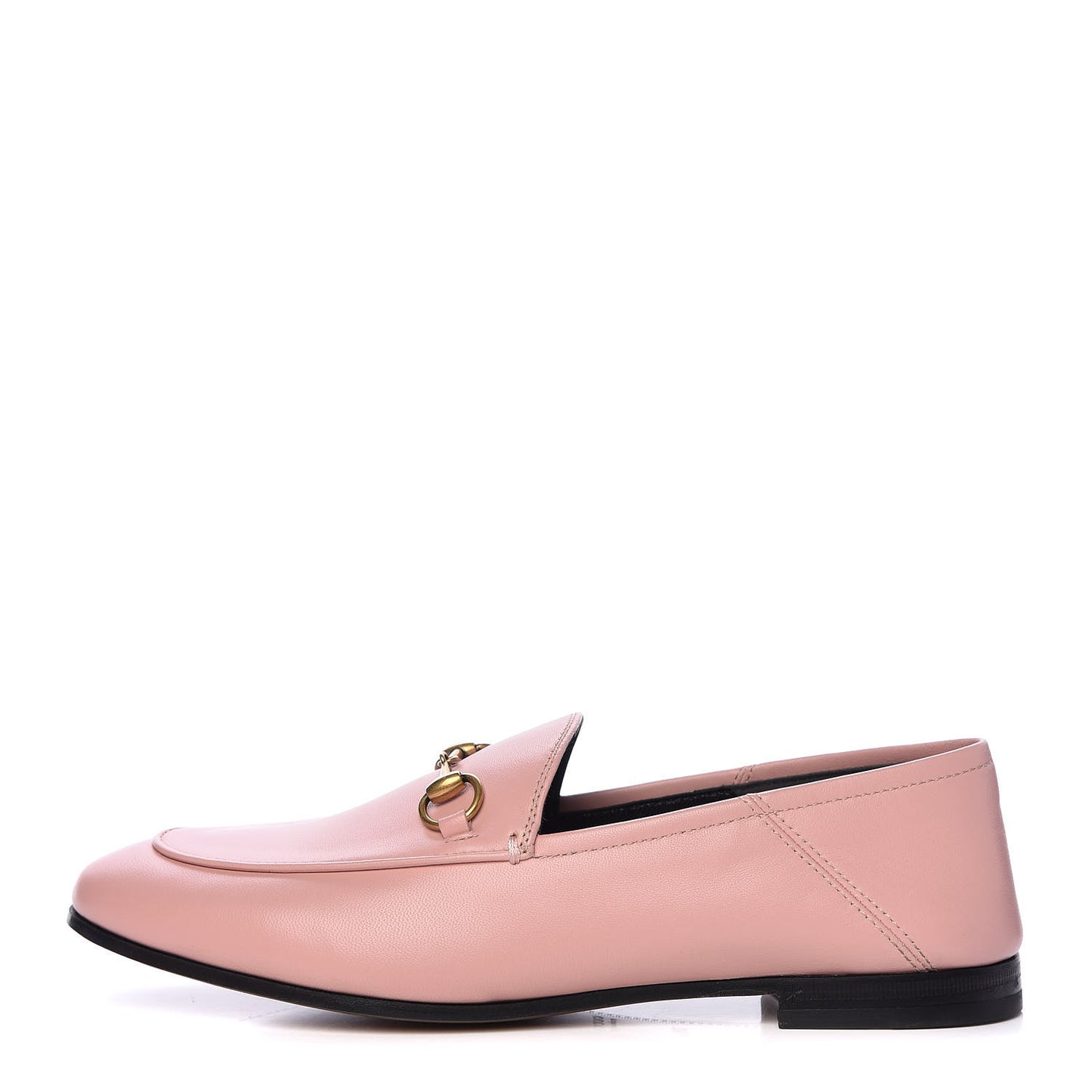 Lambskin Womens Brixton Horsebit Loafers 38.5 Perfect Pink