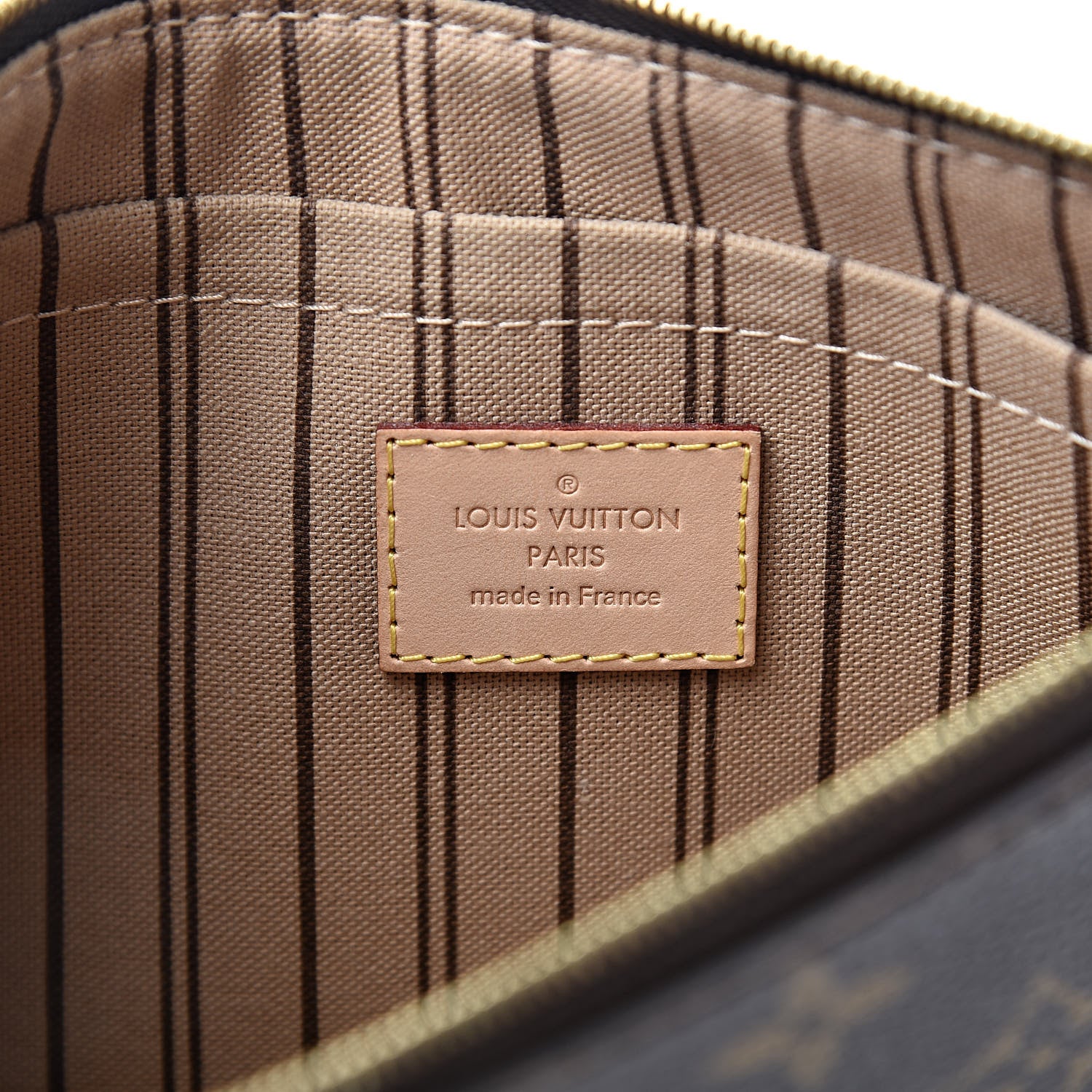 Louis Vuitton Monogram Neverfull MM GM Pochette 6 of 10