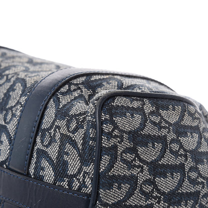 Christian Dior Monogram Boston Navy Blue 13 of 15
