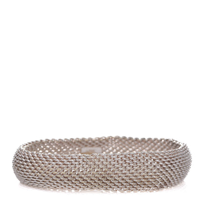 Tiffany Sterling Silver Somerset Mesh Bracelet 1 of 6
