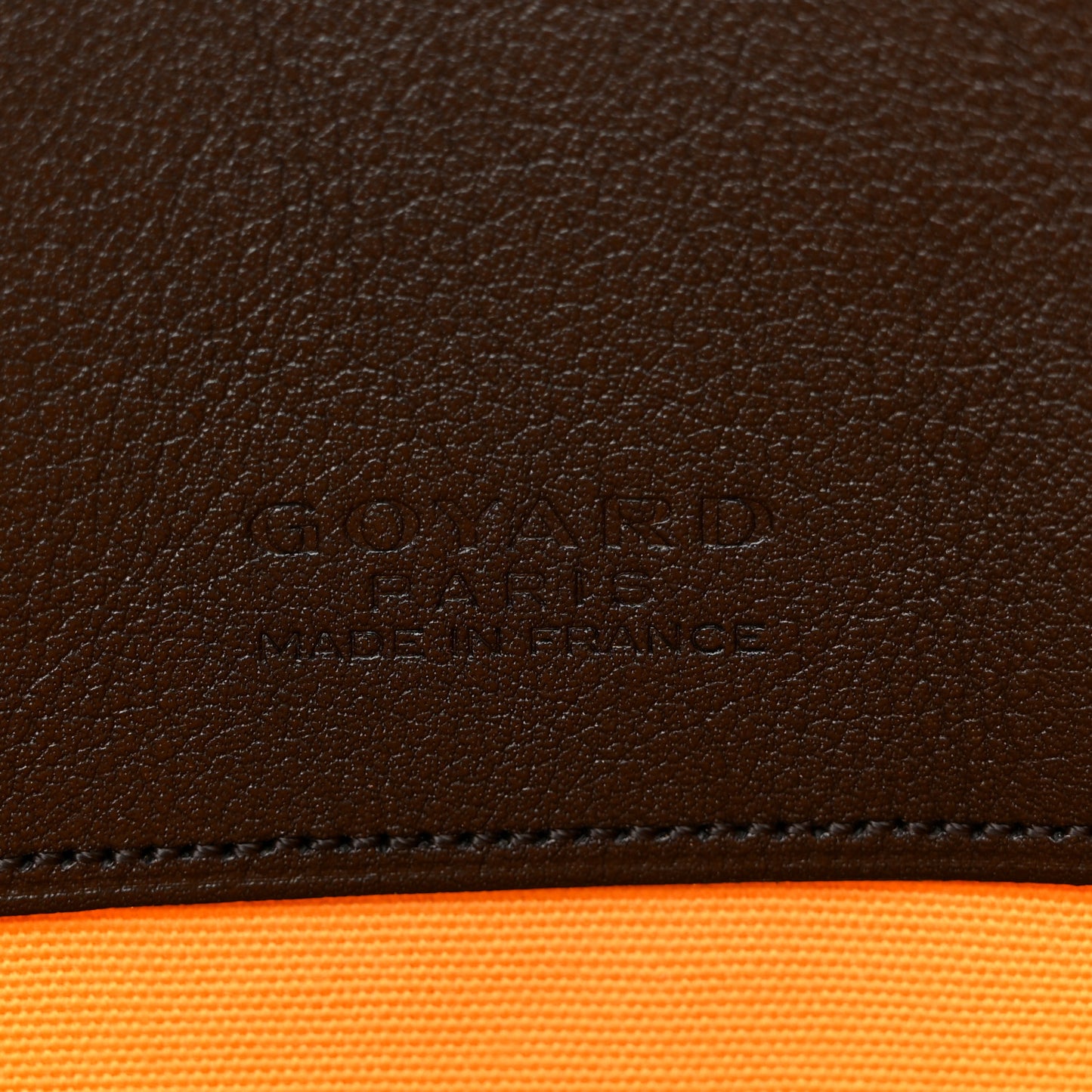 Goyardine Senat Pochette MM Black